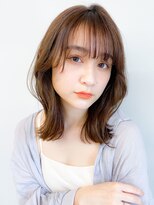 ルノヘアー(Lunohair) ブリーチなしカラーで透明感!レイヤーカットで小顔ヘア