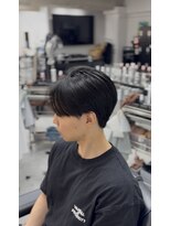 ショット 高槻(SHOT) ナチュラルセンターパート×ダウンカット