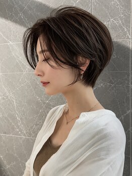 アッシュ 祐天寺店(Ash)の写真/Ash祐天寺店なら、ヘアスタイルの基本となる自慢のカットで髪が伸びても扱いやすさを実感!