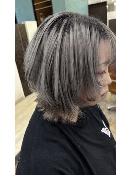 クイーンズゲート RITZ店(Queens's gate) アンブレラカラー×レイヤーボブ