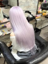 オズ 梅田店(OZ)&nbsp;ホワイトラベンダー/羽シールエクステ