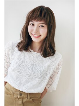モッズ ヘア 新宿サウス店(mod's hair) 大人かわいい透明感のあるスタイル
