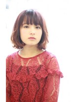 トヌコア ルア 下北沢店(TONUKOA RUA)&nbsp;【TonukoaRua】パールバイオレットと抜け感ミディ