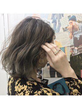 トロニー(TLONY) TLONY渋谷horiハイライト波ウェーブ巻き