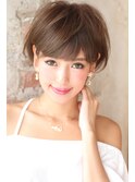 ショートパーマでふんわりボリュームアップ!!
