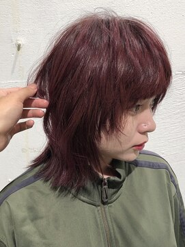 ノラ ヘアーサロン(NORA HAIR SALON) 【小杉拓馬】ウルフカット