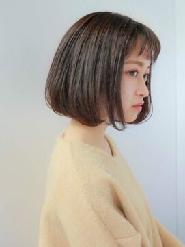 ルティア(Lutia) ミニマムボブ 黒髪 おんまゆ★★