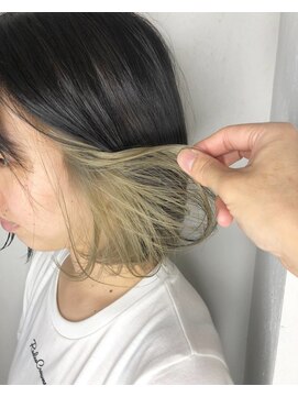 ラグナ(LAGUNA) インナーカラー×ホワイティベージュ