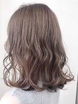 ジーナ 札幌(Zina) 【Zina札幌】フリンジウェーブ前髪大人かわいいココアブラウン