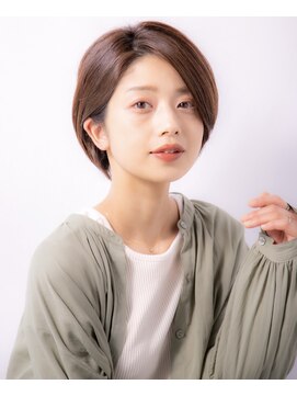 オーク(oak) 【oak銀座平田】小顔丸みショート