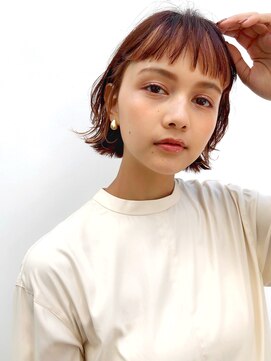 エディット トウキョウ(e.dit tokyo) 【MILK/MURIEL Misa】外ハネボブ×インナーカラー 10代20代30代