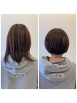 ピールアーク(peal ark)&nbsp;【冬にピッタリ】×【スッキリボブ】