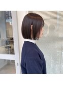 ミニボブ/抜け感ボブ/切りっぱなしボブ　　10代20代