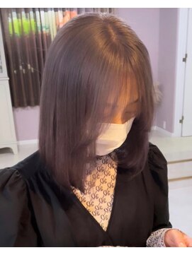 シェリ(che'rie) ベージュ系カラー・ボブスタイル