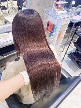 ワンズクロエ 原宿店(ONE's Chloe) ピンクブラウン/アースカラー/くびれヘア/ツートーンカラー