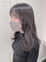 レ セゾン(Les Saisons)&nbsp;サイドバングで小顔見せ大人かわいい重めロング