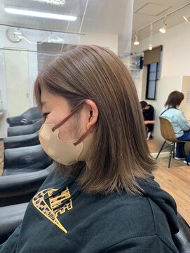 モンド ヘアクリエーション 西田店(monde hair creation) ミディアム