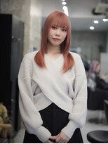 スラップス(SLAPS.)&nbsp;ペールピンク　ミディアム　大野城　美容室