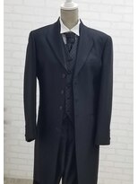 プレスト ベル 三宮 駅前店(Presto belle)&nbsp;【プレストベル】　タキシードレンタル　TX-BK005