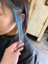 トト 船橋店(toto.)&nbsp;黒髪/グレーベージュ/レイヤーロング/前髪パーマ[西船橋/津田沼]