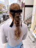 [キメ過ぎずオシャレに♪]女子会☆ヘアアレンジ  ￥1650