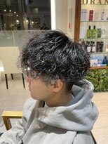 オレンジポップ 流山おおたかの森店(ORANGE POP)&nbsp;ハイライト/マッシュパーマ/ウルフ/アッシュブラック