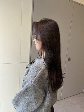 ローレンアオ(LOREN AO) ミルクティーベージュダブルカラーインナーカラーケアブリーチ