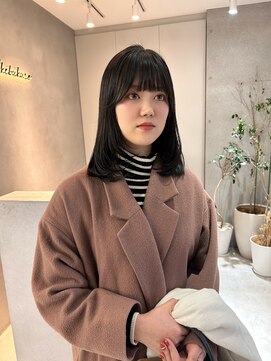 サンド 池袋(sand) 韓国ヘア／レイヤーカット／前髪カット／顔周りカット