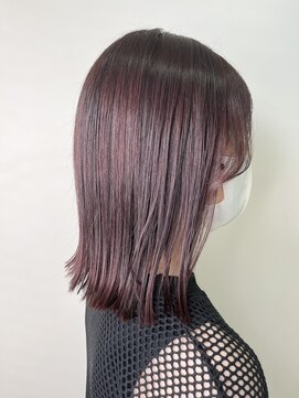 イーストハムヘッドショップ(EAST HAM head shop) 切りっぱなしミディアム/パープルグレージュ