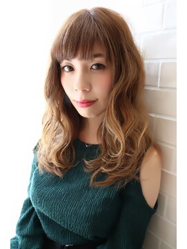ハピエル 経堂(HAPPIEL) 大人かわいい無造作ウェーブ