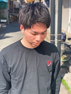 スウェル 柏店(Swell) ウルフ/アッシュブラック/カルマパーマ/ベリーショート/柏