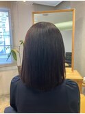 ナチュラルストレートスタイル