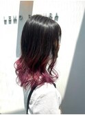 デザインカラー/レイヤーカット/ウェットヘア