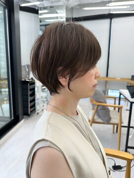 ビューナゴヤ 名駅(VIEW NAGOYA) デザインカラー/ウエットヘア/オリーブベージュニュアンスパーマ