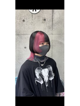 インク 渋谷(INK.) ピンクデザインカラー