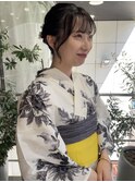 ボブでもできる浴衣アレンジ【戸田雅子】