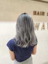 ウェーブ(WAVE)&nbsp;【ギャル必見】ナチュラルグラデーション/グレー/シルバー