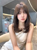 ロンドローズ 名古屋(Lond damaskRose)&nbsp;レイヤーカット ケアブリーチ ダブルカラー 41031