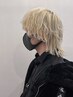 【齋藤指名限定】カット＋Wカラー（ブリーチ込み）17,600 or 22,000円
