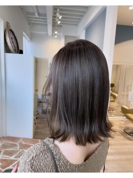 ポンテロッソ 荒江店(ponte rosso) 細めハイライト/グレージュ/くすみベージュ