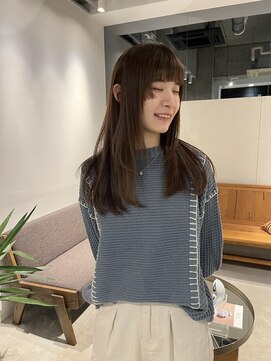 ミリ(milli Produce by ITAKURA) 新感覚姫カットロングヘア