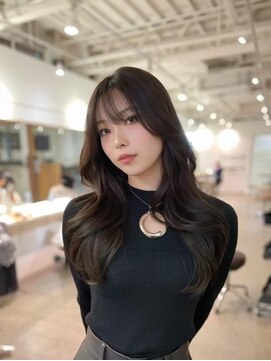 ノイズオオサカ 梅田店(NOISM OSAKA) 大人可愛い20代30代40代インナーカラー小顔ウルフレイヤーボブ