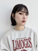 ディーエックス ウエスト(Dxxxx WEST)&nbsp;パツっとボブ 切りっぱなしボブ 顔まわりカット