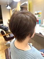 ヘアーメイクロージー 八軒店 (HAIR MAKE ROSY)&nbsp;インナーカラーショートカットショートボブハイライトメッシュ