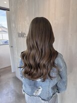 トテ(tote.)&nbsp;ブリーチなしダブルカラー透明感オリーブベージュ