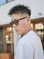 スラッシュ(SLASH)&nbsp;短髪/スキンフェード/ツイストスパイラル/メンズパーマ/姫路