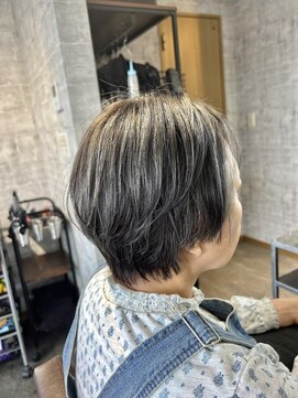 ダブ(DAB) 【鹿沼美容室/イルミナカラー/インナーカラー/白髪ぼかし】