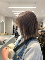 ジーナ 船橋(Zina) 髪質改善*ロングレイヤーグレーベージュ*美髪【Zina船橋】