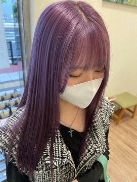 モリオフロムロンドン 大宮店(morio from London) 【かほ】ラベンダーカラー