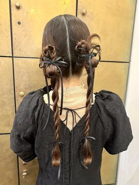 グリップ(GRIP) ツインセットリボンアレンジカチモリ結婚式お呼ばれ/オオタユキ